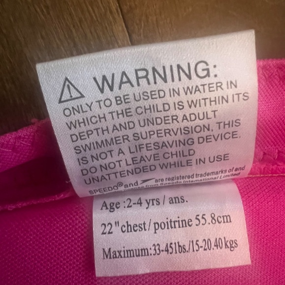 Kids Speedo Swimming Aid Vest - Picture 4 of 5